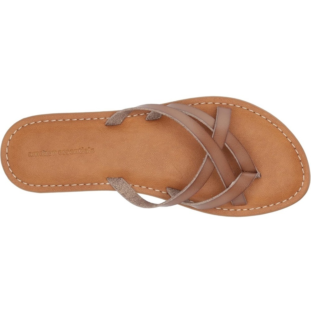 Brown Strappy Sandals - Picture 3 of 3